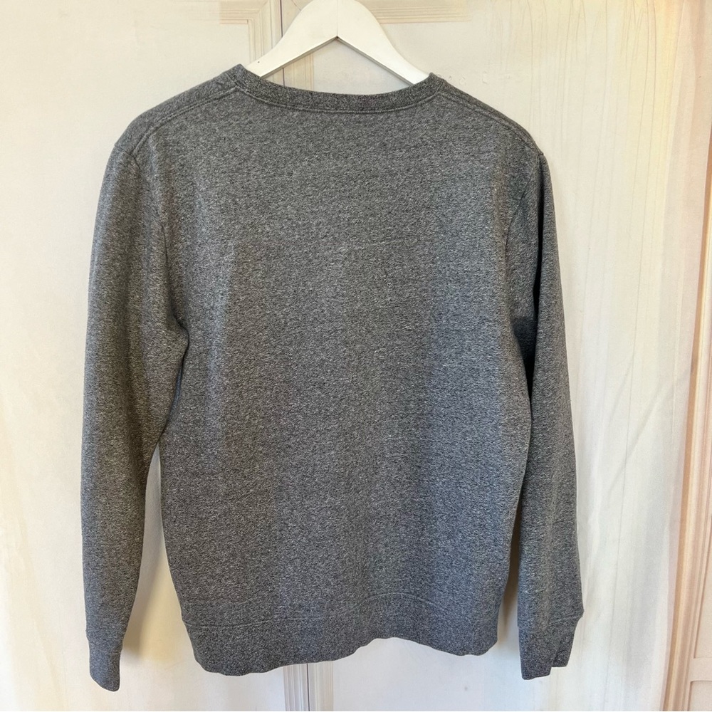 H&M Crew Neck Connect Disconnect Sweatshirt Gray - Picture 3 of 8